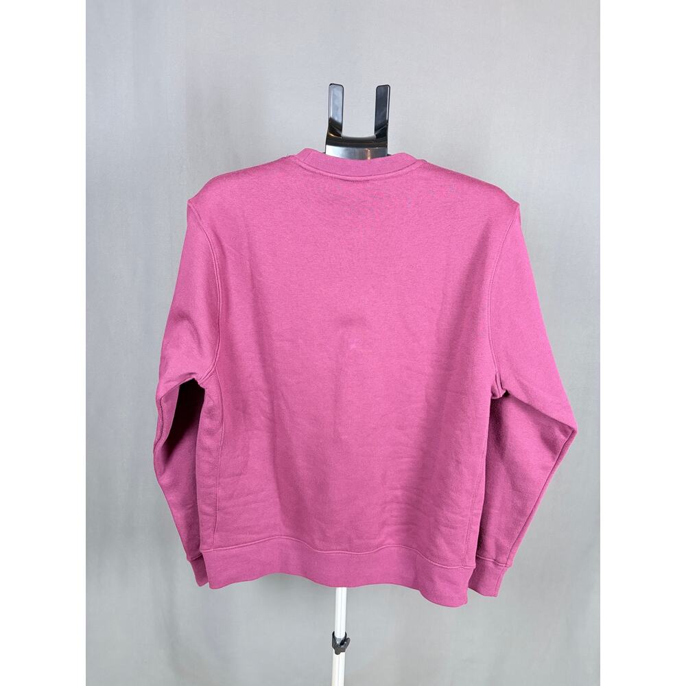 Nike Sportswear Club Fleece Crewneck Sweatshirt - Women’s Size M NWT Pink - Picture 4 of 5